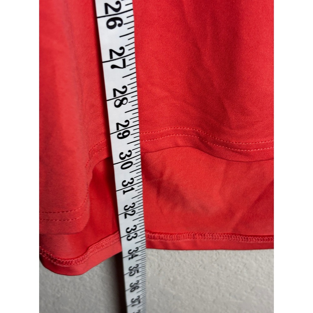 Zyia Active Mens Sleeveless Mesh Back Muscle Training Tank Red Orange 3XL NEW - Picture 4 of 7